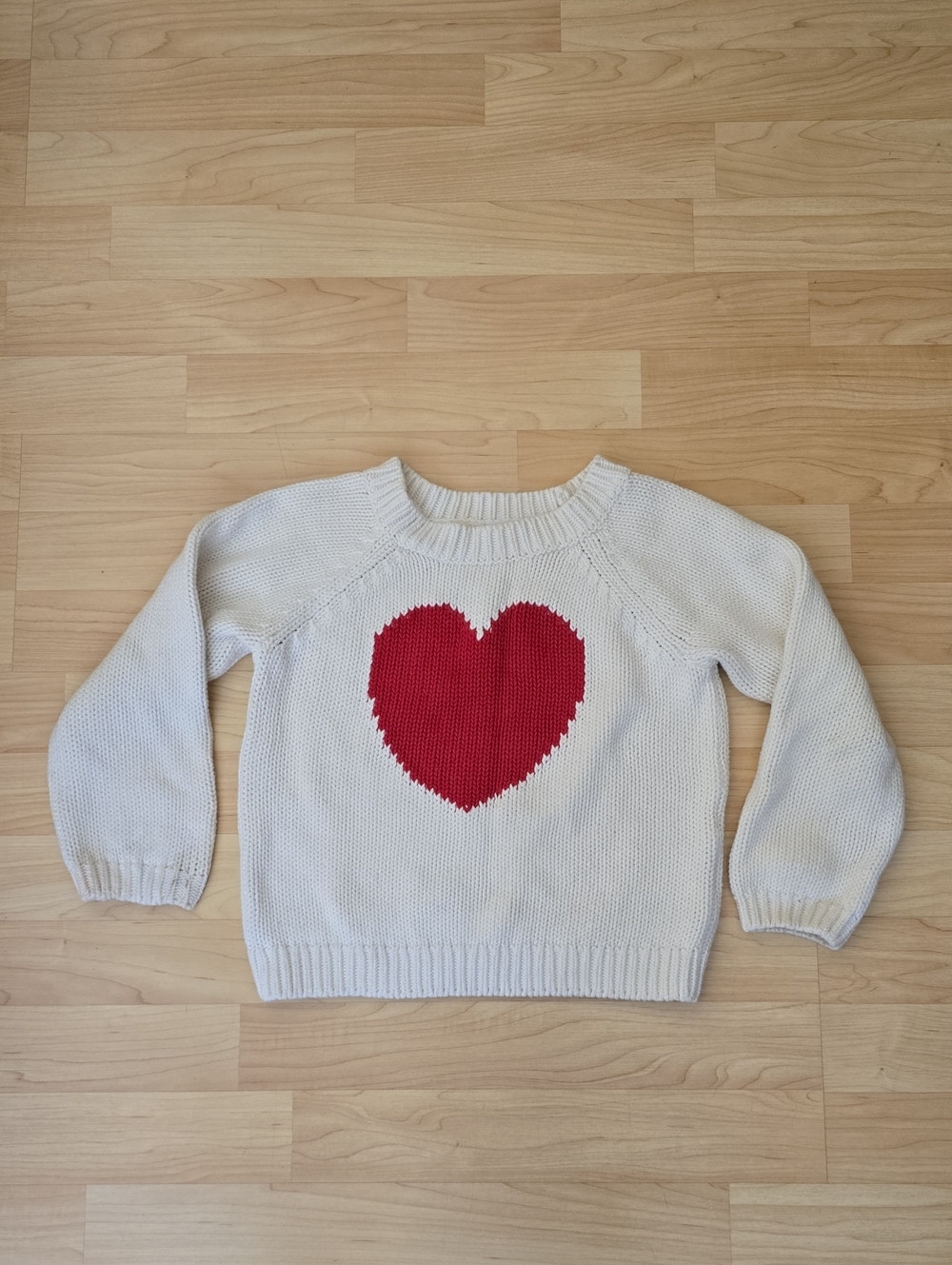 Gap Baby & Toddler Chunky Heart Sweater Size 5Y